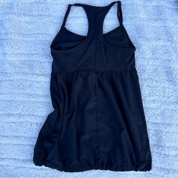 Athleta Black exercise tank top with adjustable bottom Size XS - Picture 7 of 10